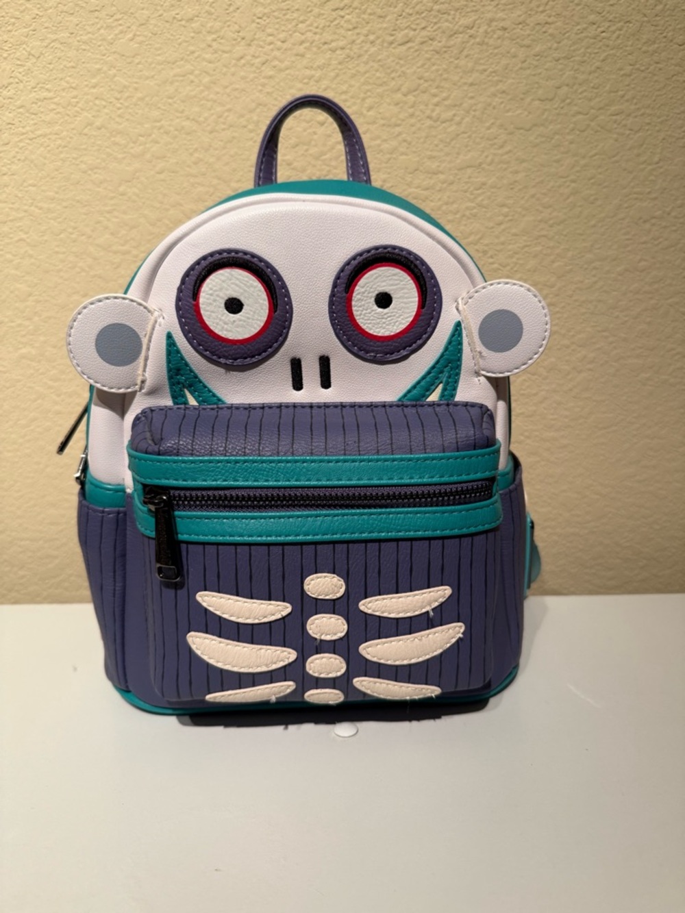 Nightmare Before Christmas Barrel Loungefly Mini Backpack NWT